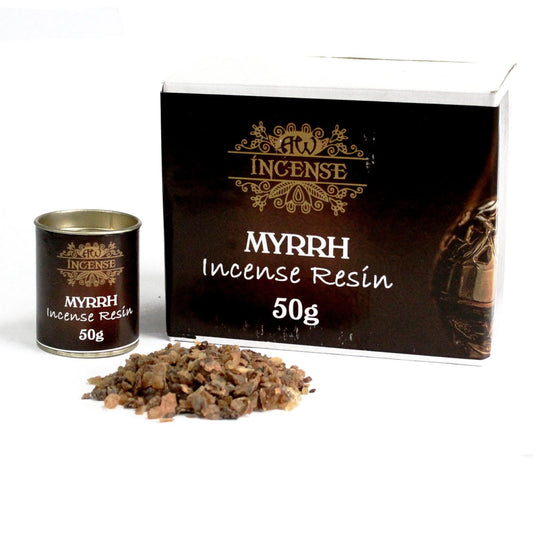 50 g Resina de mirra - Incienso Resina 50g Latas