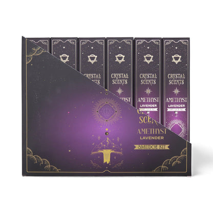 Incienso Smudge con fragancia de amatista - Lavanda
