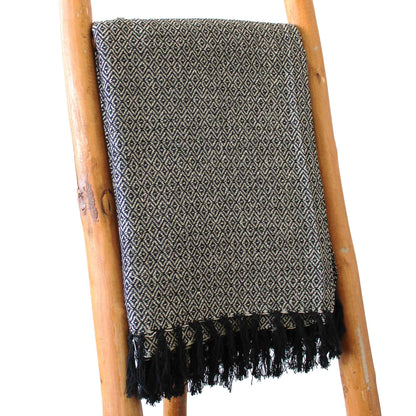Mantas Boho Comfort - Carbón