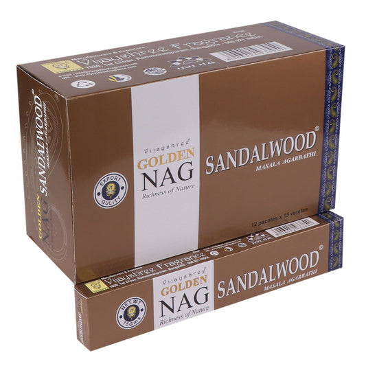15g Golden Nag - Sándalo - Incienso Golden