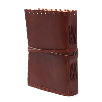 Cuaderno de Cuero Mini · Notas y Pensamientos