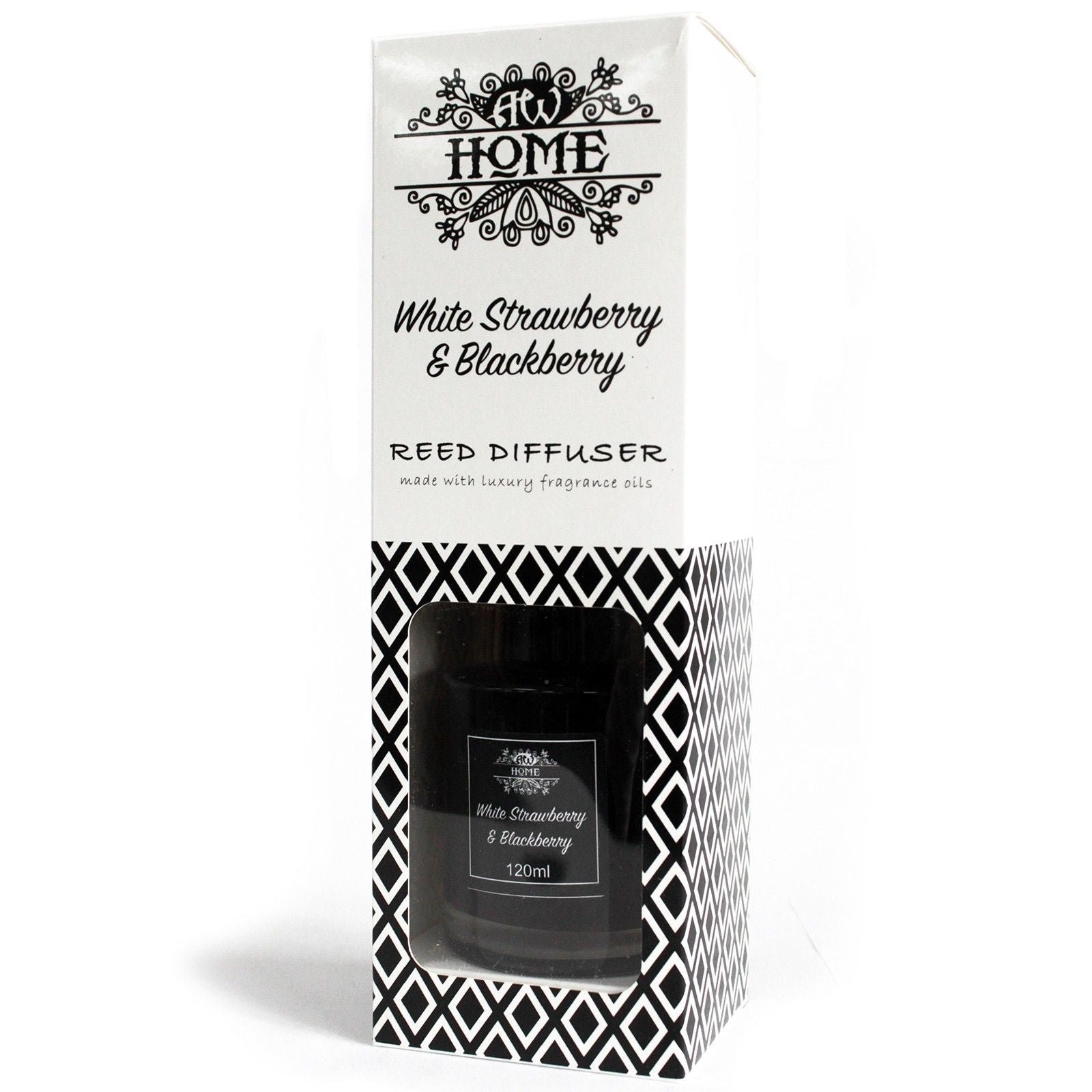 Difusor aromático 120ml - fresa blanca y frambuesa - Difusor aromático 120ml