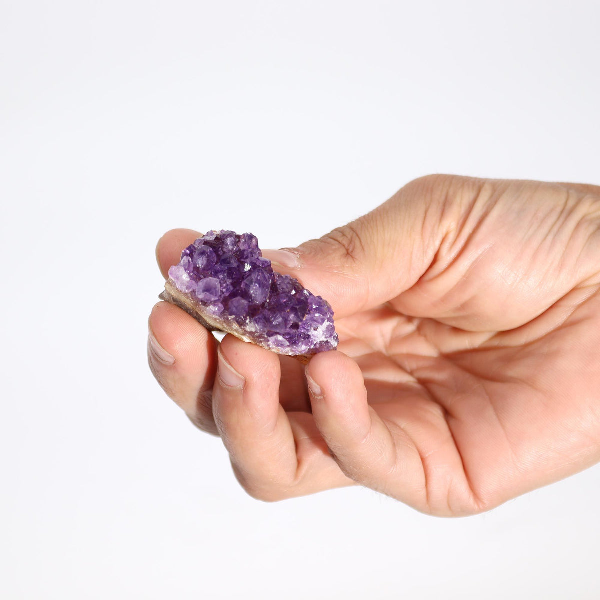 Pequeña Piedra Racimo de amatista natural de alta calidad (aprox. 3-8 cm) - Especímenes Minerales Raros