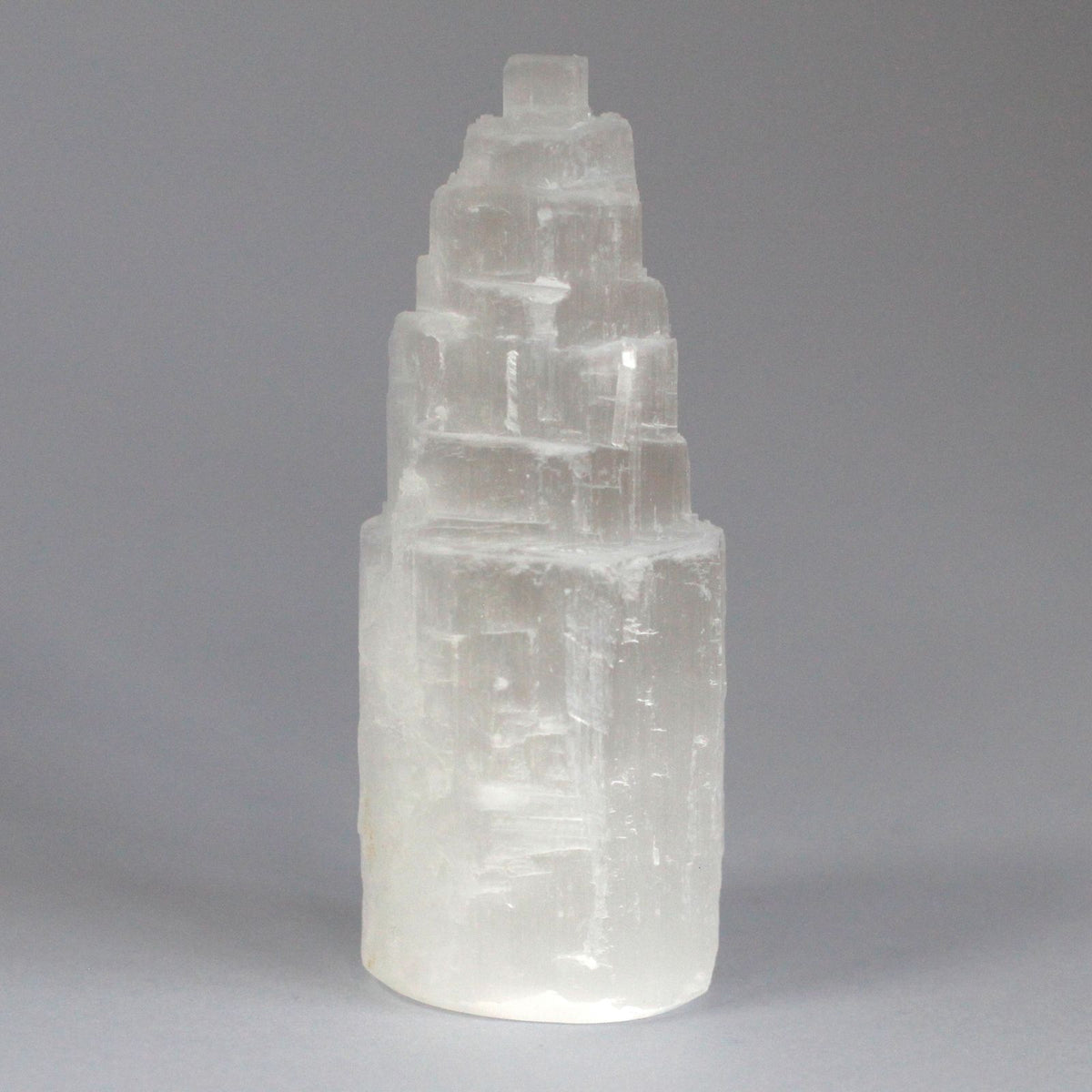 Torre de selenita natural - 10 cm - Torres de Selenita, cristal natural