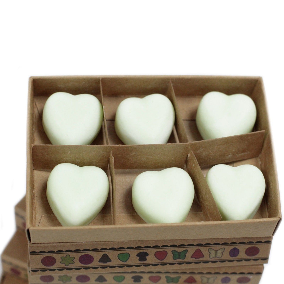 Caja de 6 ceras de Soja - manzana especiada - Ceras de Soja de Lujo