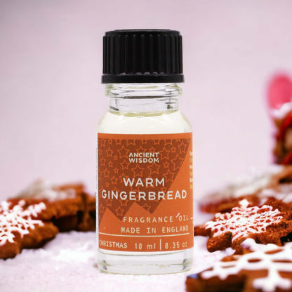 Aceite de Fragancia 10 ml - Galleta de Jengibre Caliente - Aceites de Fragancia 10ml, Cruelty Free