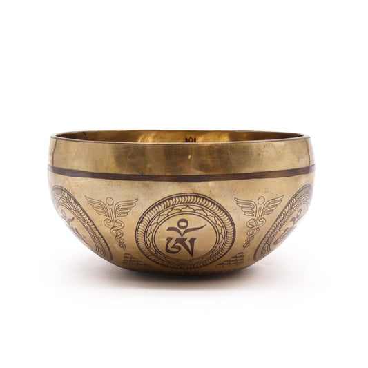 Cuenco Tibetano Curativo Grabado - 16cm - 7 ChakrasCuenco Tibetano Curativo Grabado - 16cm - 7 Chakras