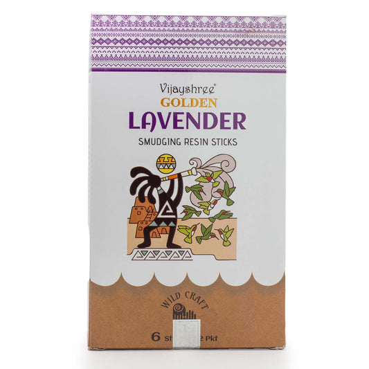 Palitos de resina para sahumar de Lavanda Dorada - 30g