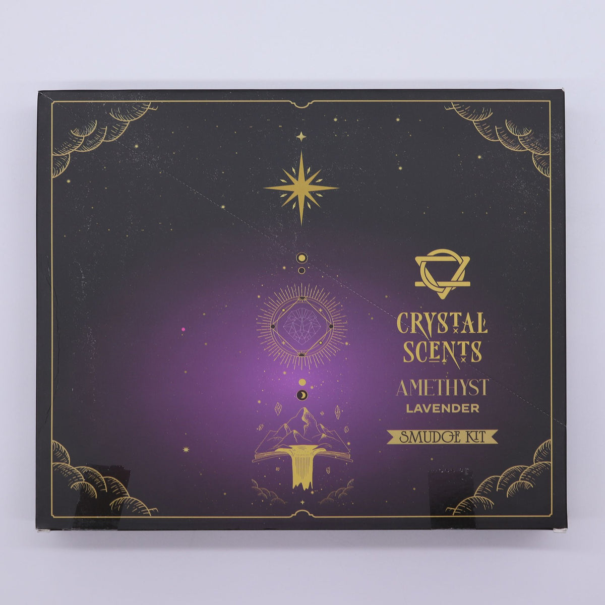Incienso Smudge con fragancia de amatista - Lavanda