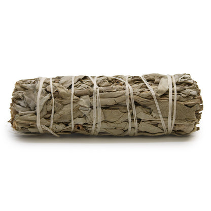 Atado de Hierba - Salvia Blanca y Hierba Dulce 10cm - Atados de Smudge – Envuelto individualmente