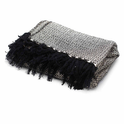 Mantas Boho Comfort - Carbón