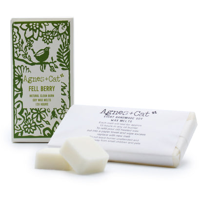 Caja de 8 Ceras - Fell Berry - Agnes + Cat Soy Wax Melts