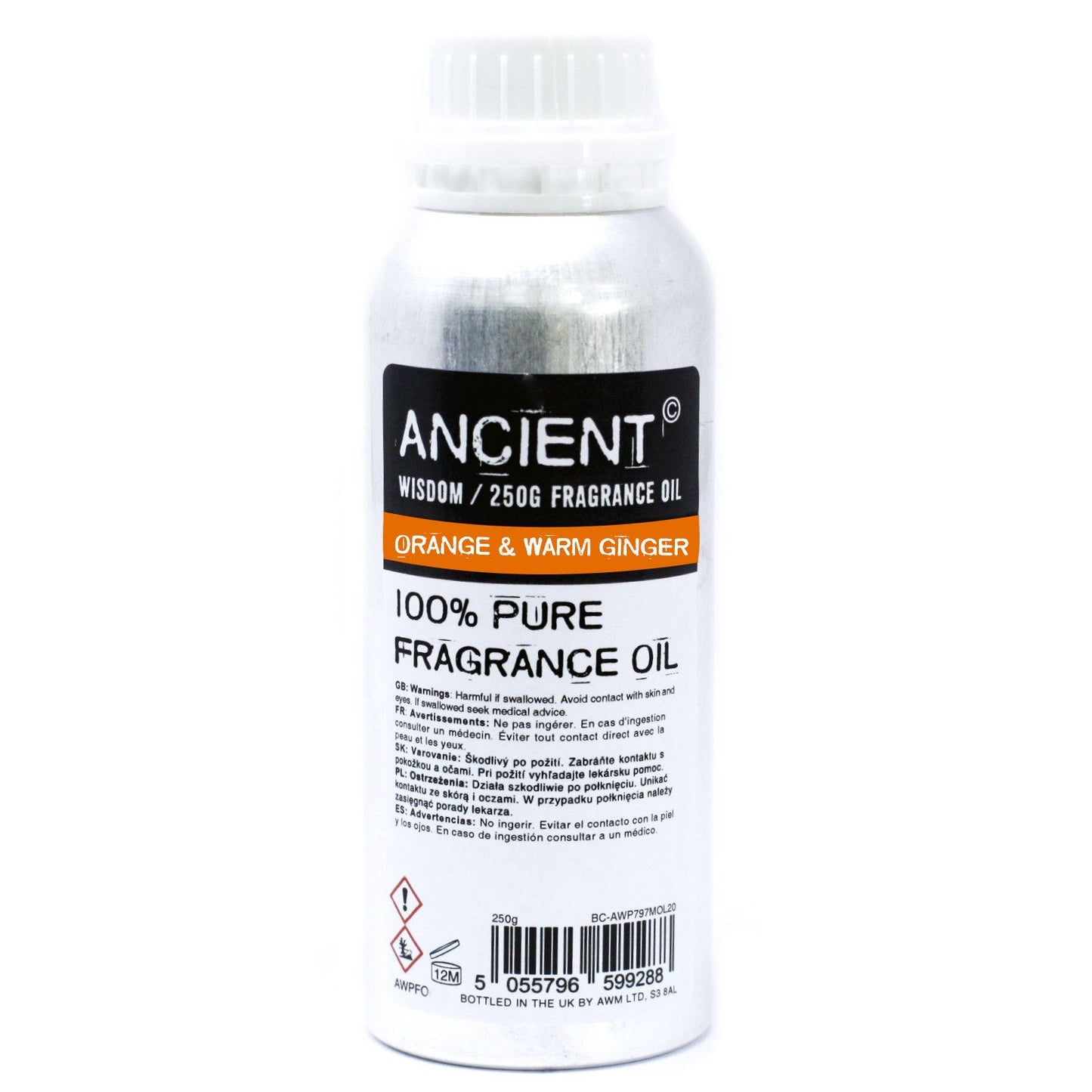 Aceites de Fragancia 250g - Naranja y jengibre - Aceites de Fragancia 250g