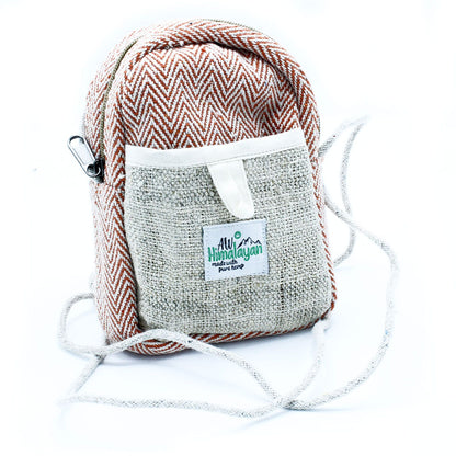 Bolsa Móvil de Cáñamo con Cuerda - Color Aleatorio