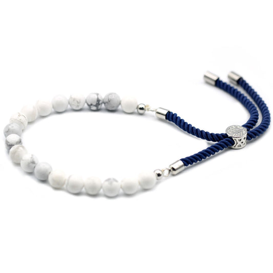 Khaulita Blanca navy blue thread bracelet