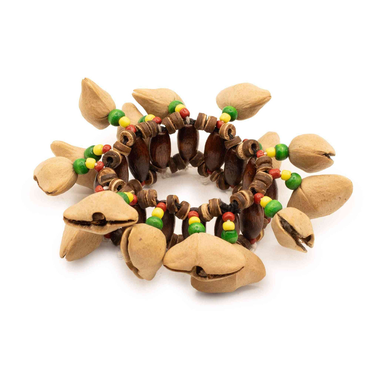Kenari Shell Hand Shaker - Pulsera Sonajero (15 piezas)