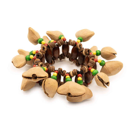 Kenari Shell Hand Shaker - Pulsera Sonajero (15 piezas)