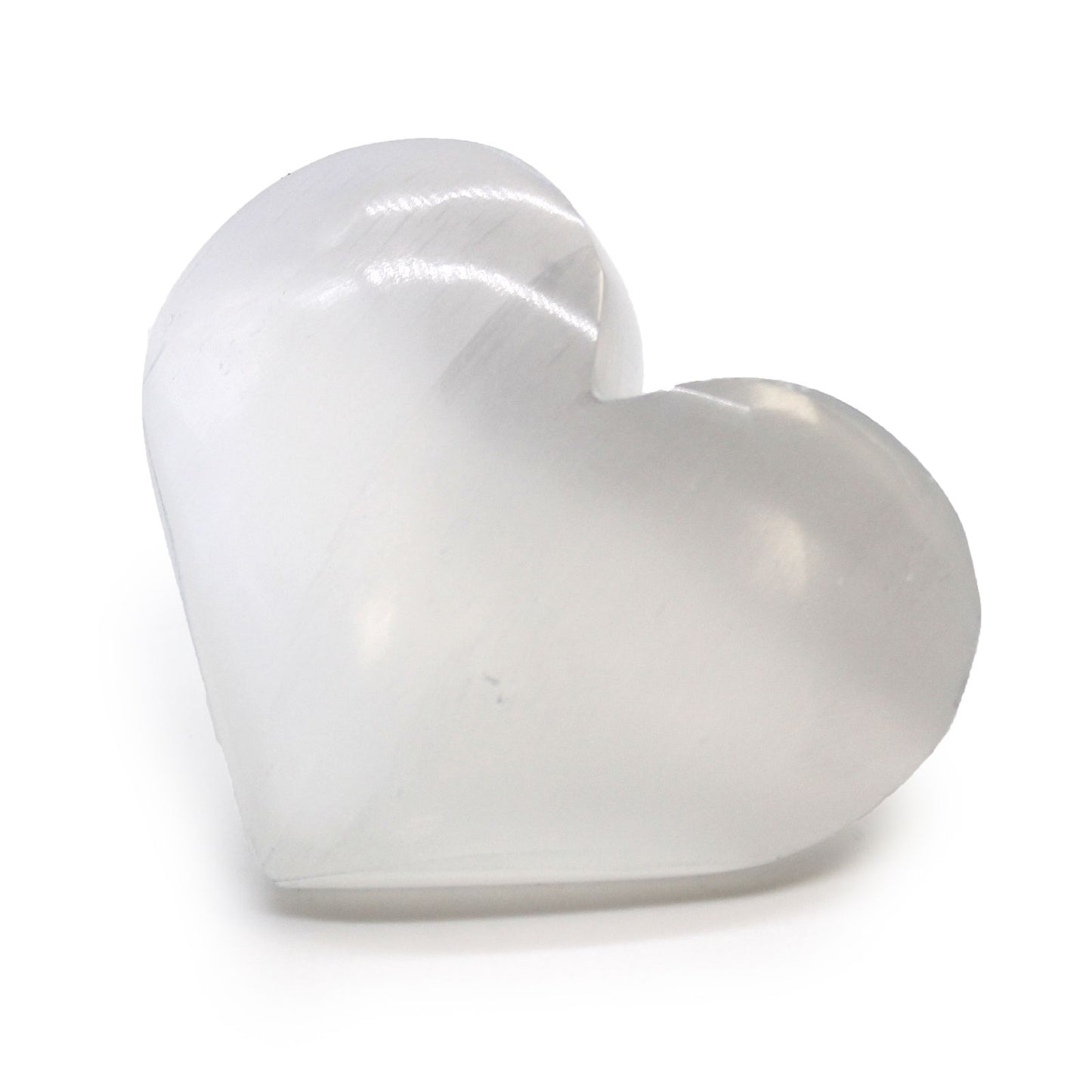 Corazón Selenita - 5-6 cm - Varitas de Selenita