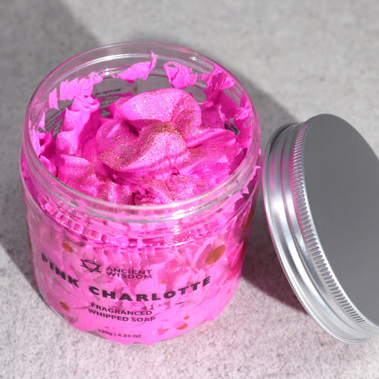 Savon crème fouettée Pink Charlotte 120g