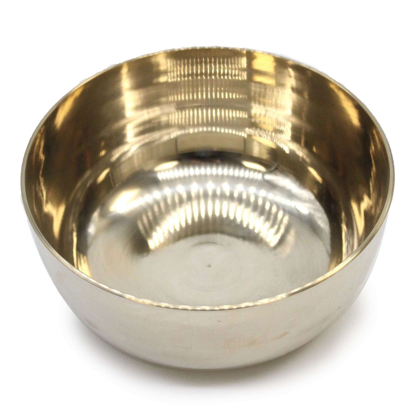 Cuenco grande de latón - 17cm - Artículos Tibetanos