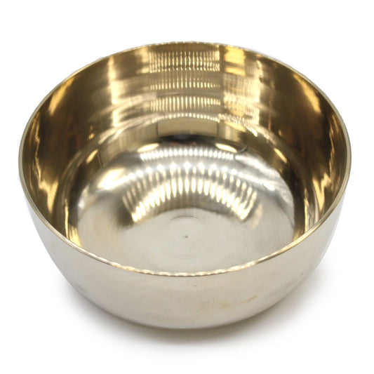 Cuenco grande de latón - 17cm - Artículos Tibetanos