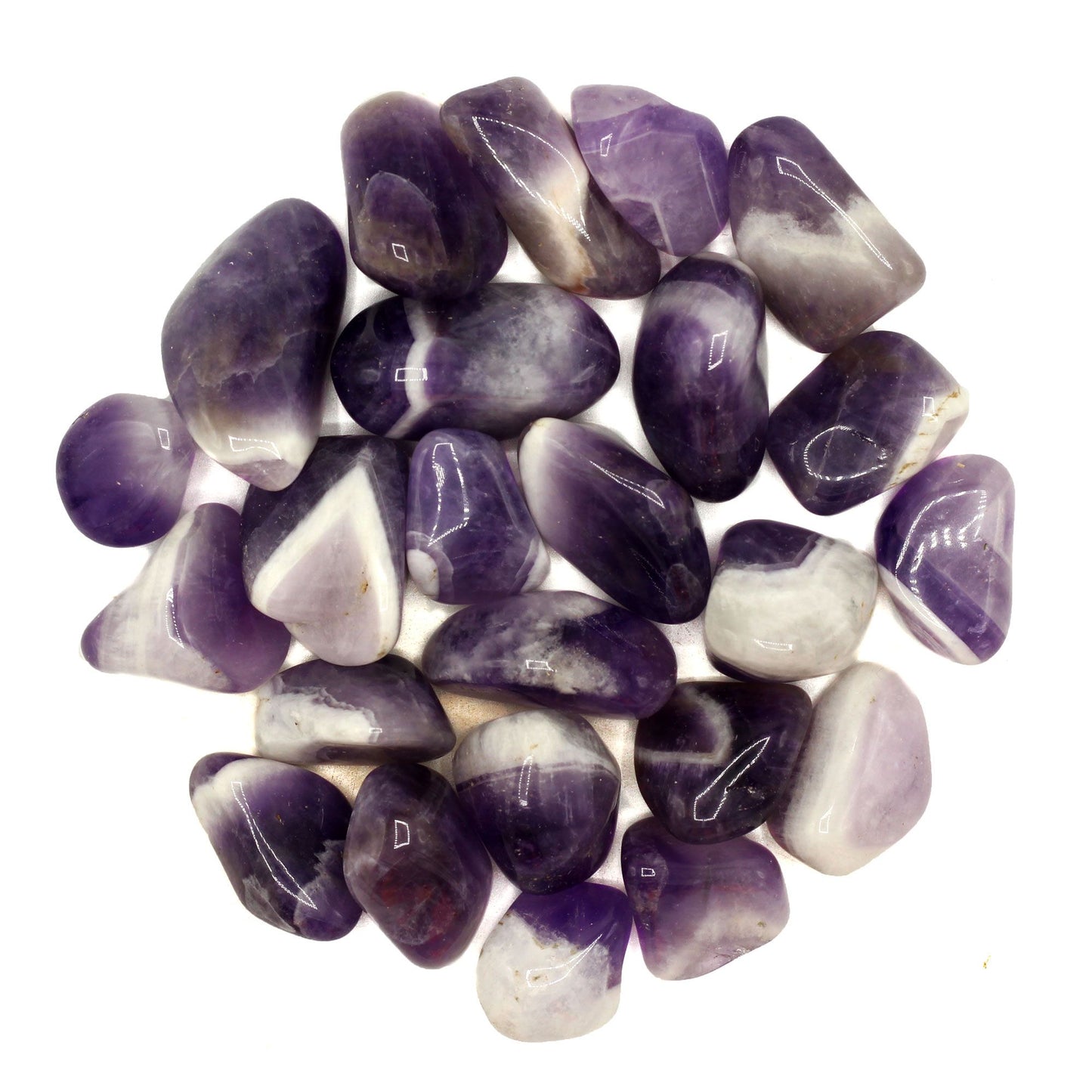 Amatista con bandas L (Clase B) - Piedras Naturales Irregulares
