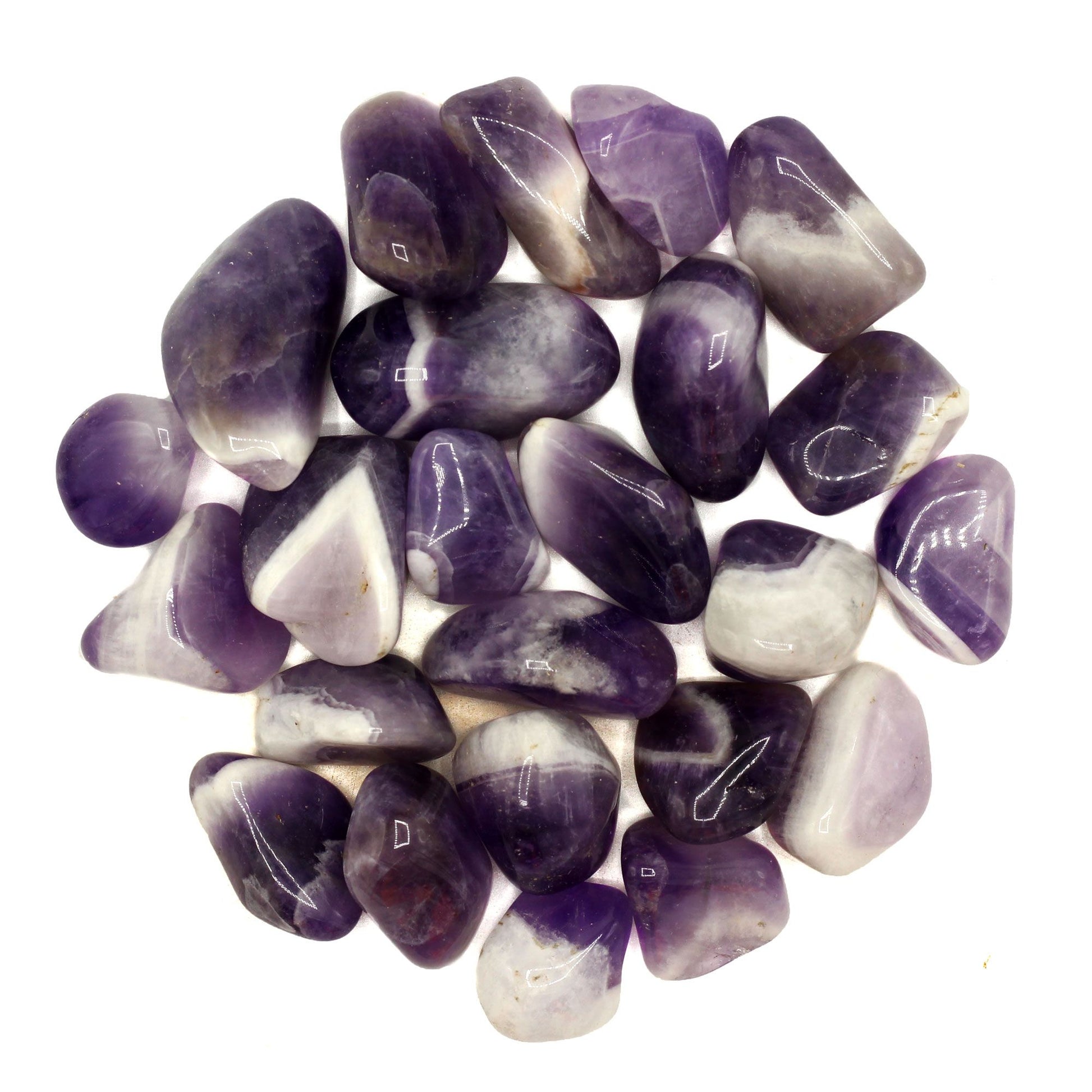 Amatista con bandas L (Clase B) - Piedras Naturales Irregulares