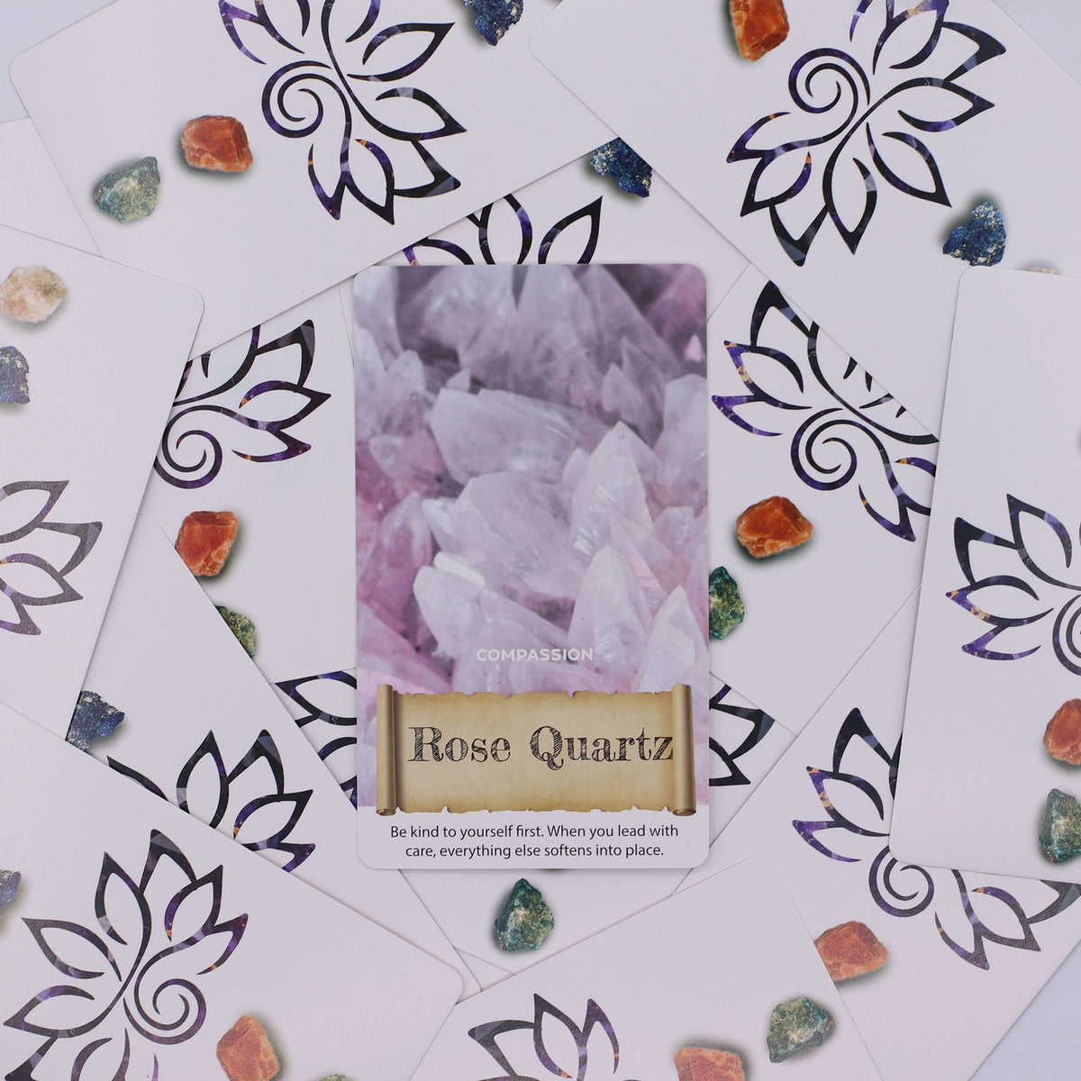 Cartas del Oráculo de Cristales y Elixires – Baraja de Energía Curativa - Cartas de oráculo