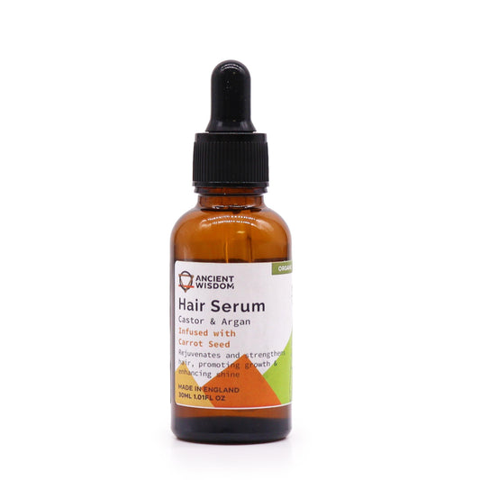 Sérum Capilar Orgánico · Semilla de Zanahoria · 30 ml