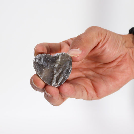 Corazones Pequeños de Calcita (Aprox 4-5 cm) - Piedras Geodes de Calcita