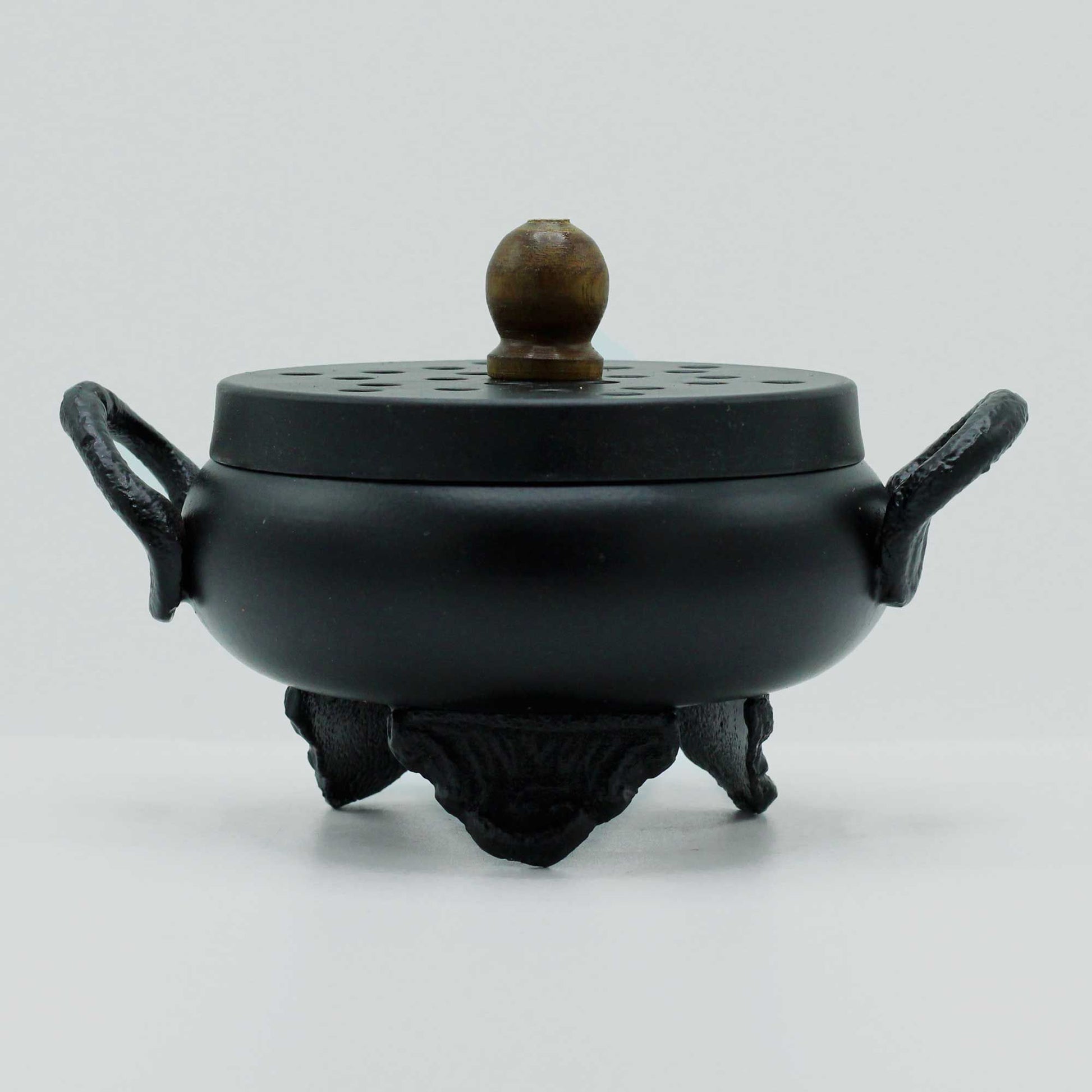 Quemador de caldero de hierro clásico - Quemadores de incienso de latón tradicionales, Artisan Product