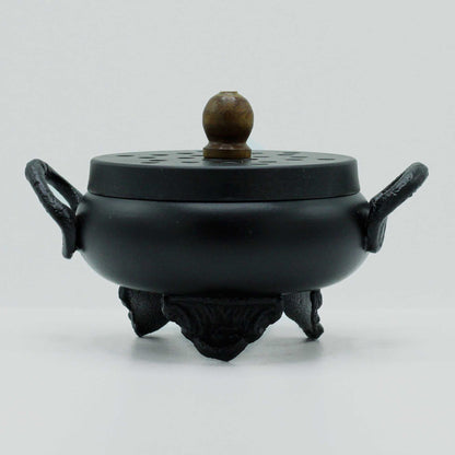 Quemador de caldero de hierro clásico - Quemadores de incienso de latón tradicionales, Artisan Product
