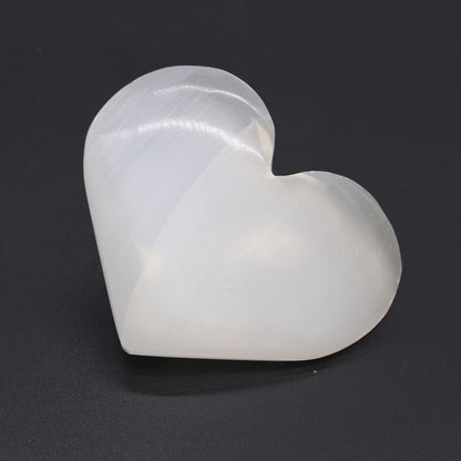 Corazón Selenita - 5-6 cm - Varitas de Selenita