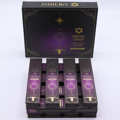 Incienso Smudge con fragancia de amatista - Lavanda