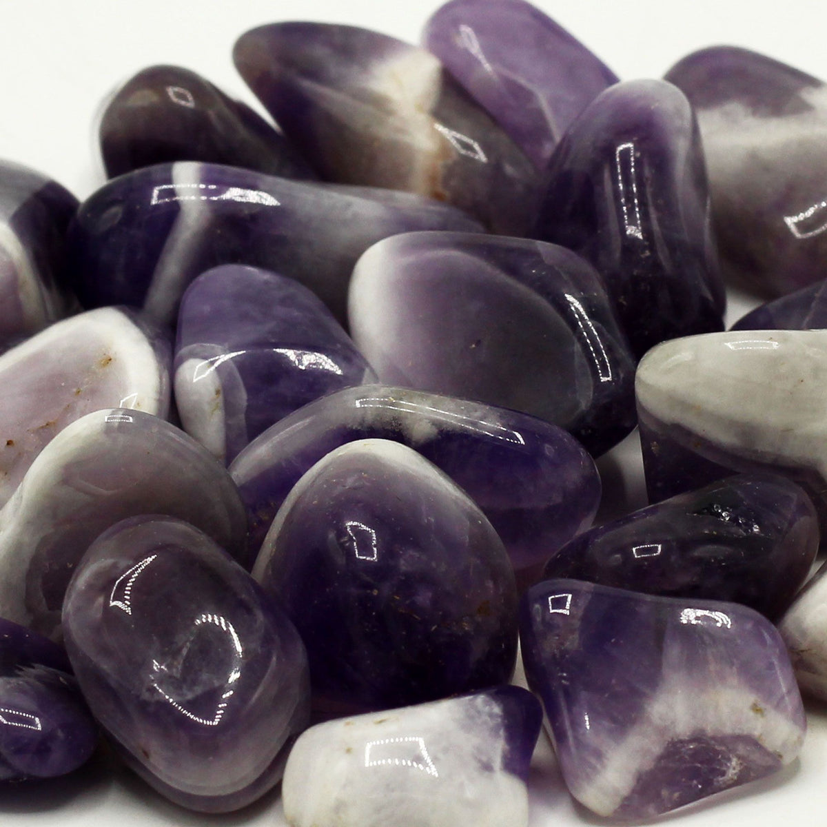 Amatista con bandas L (Clase B) - Piedras Naturales Irregulares