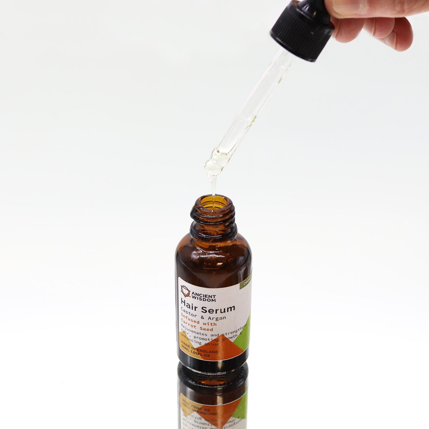 Sérum Capilar Orgánico · Semilla de Zanahoria · 30 ml