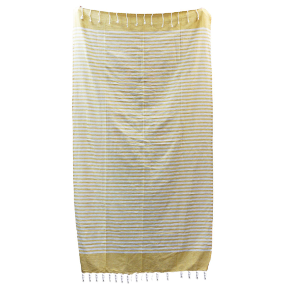 Toalla Pareo de Algodón - 100x180 cm - Sol Amarillo