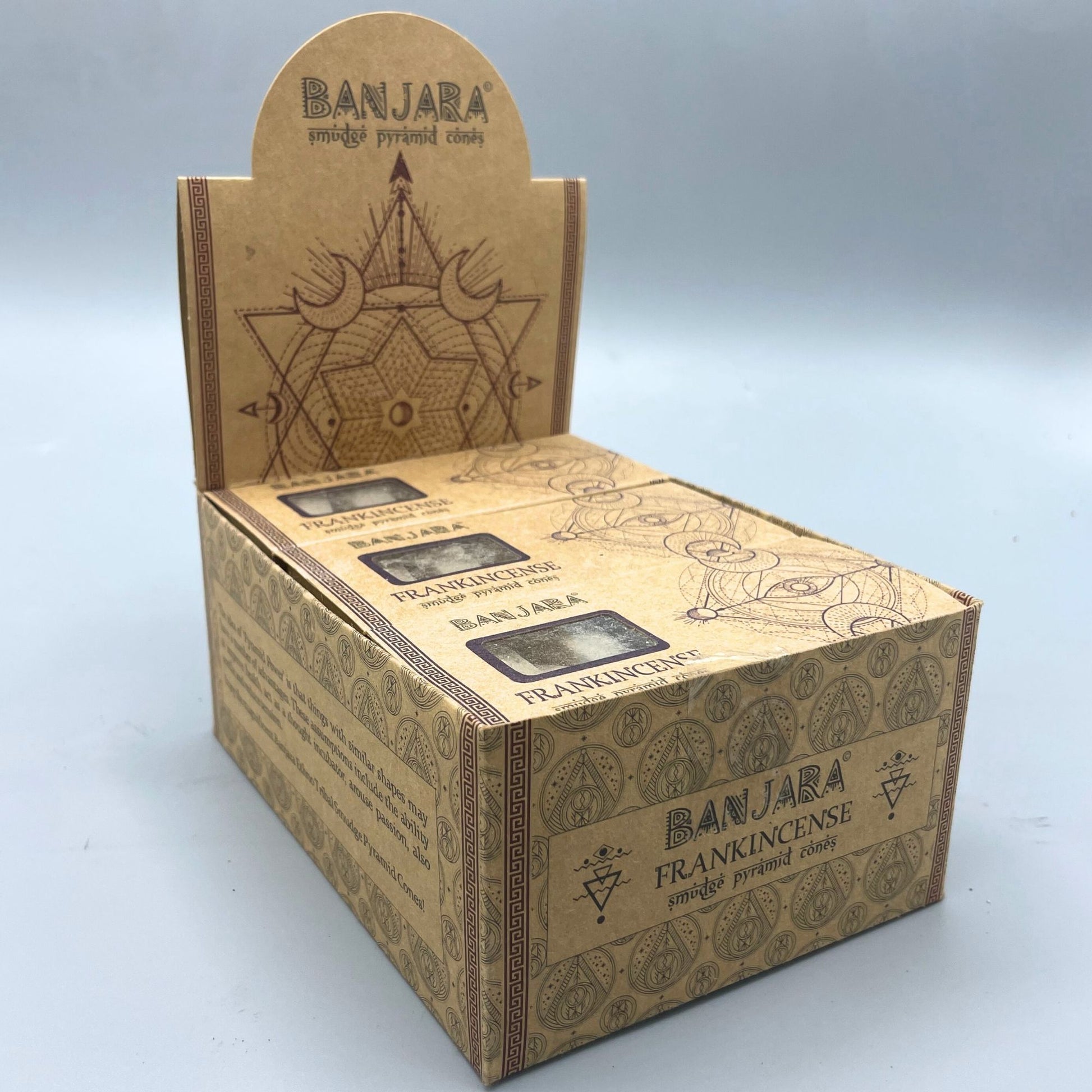 Conos piramidales Banjara Smudge - Incienso - Conos piramidales Banjara Smudge
