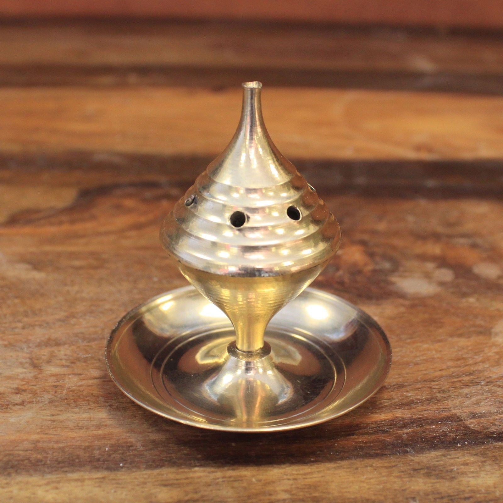 Pequeño quemador de incienso - Quemadores de incienso de latón tradicionales, Artisan Product