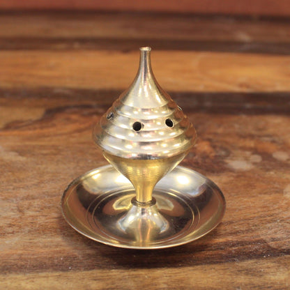 Pequeño quemador de incienso - Quemadores de incienso de latón tradicionales, Artisan Product