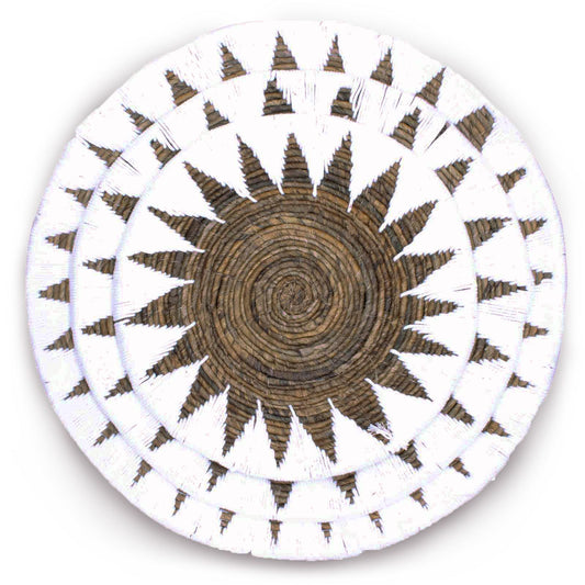 Set de 3 Platos Decorativos de Pared · Colección Crema