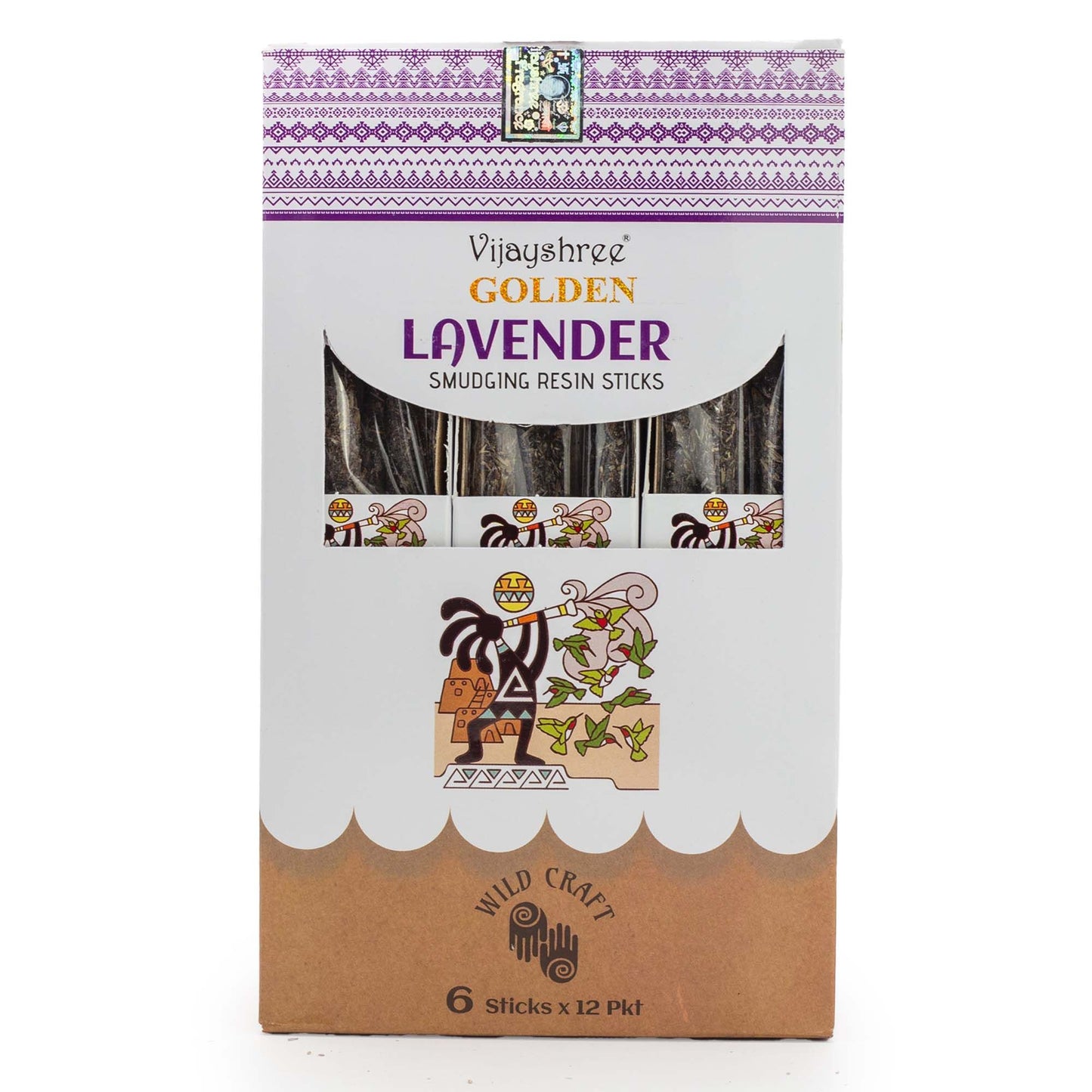 Palitos de resina para sahumar de Lavanda Dorada - 30g