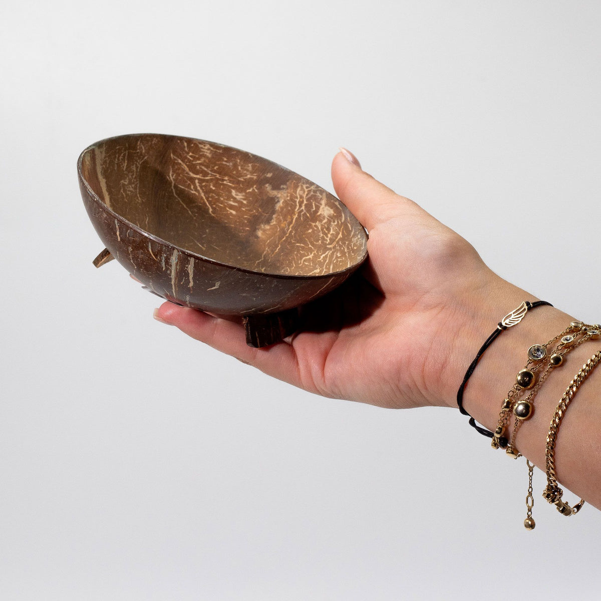 Jabonera de Coco Natural - Redonda - 11 cm