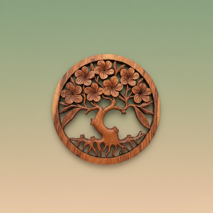 Wooden Panel - Tree of Life 40cm
