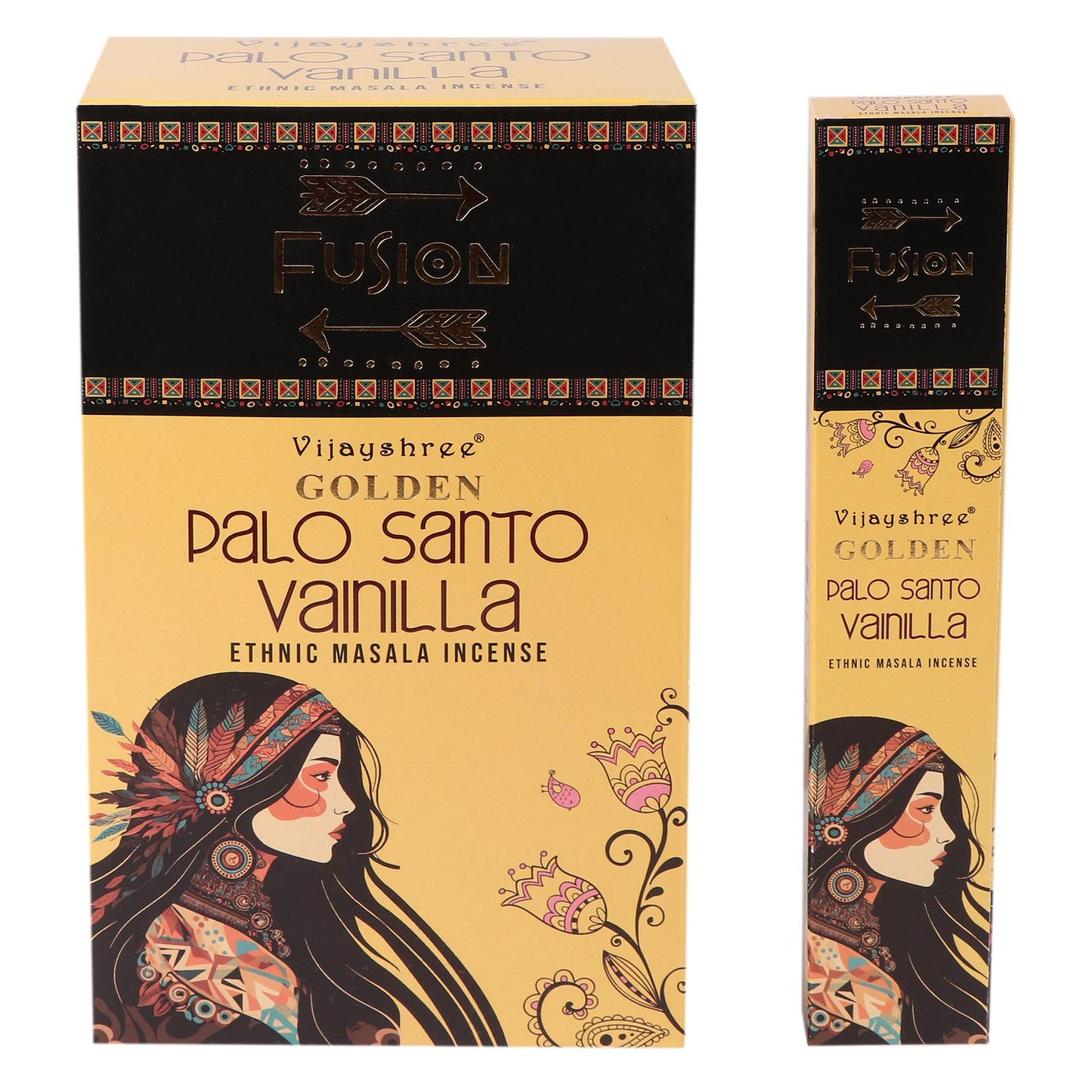 15g Palo Santo Dorado y Vainilla - Varillas de Incienso de Palo Santo