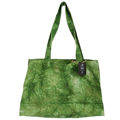 Sac à Main - Effet Délavé Vert Forêt