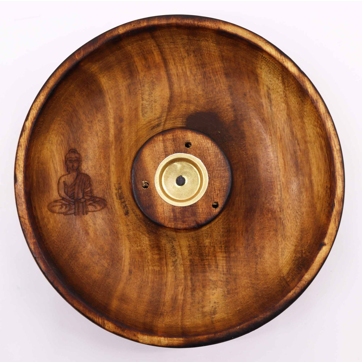 Disco porta incienso para conos y varillas - Buda - Soporte de Incienso
