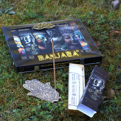 Incienso Banjara Buddha – Set de regalo en caja (6 surtidos)