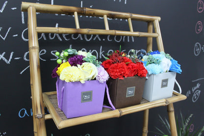 Bouquet Flores Jabón · Jardín de Verano
