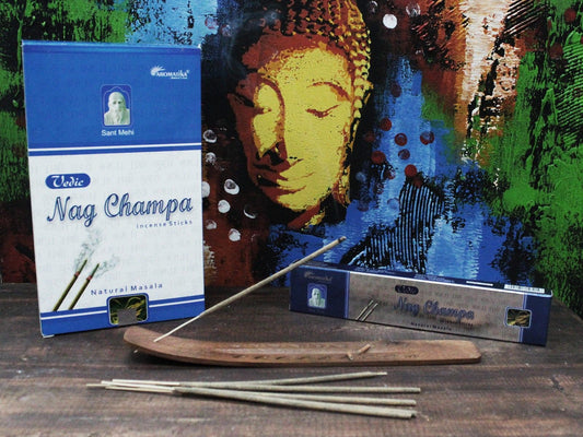 Védica - Palitos de incienso - Nag Champa - Védico - Palitos de incienso